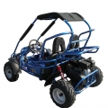Tubarão-martelo Twister vai Kart fora estrada 200cc azul